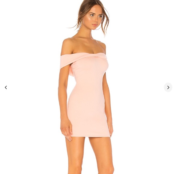 Lovers + Friends Danika Strapless Blush Dress - Picture 2 of 3